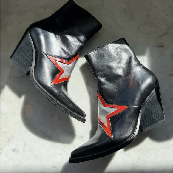 leather star boots ⭐️ - Picture 9 of 14
